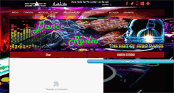 Desktop Screenshot of danceradionet.com.br